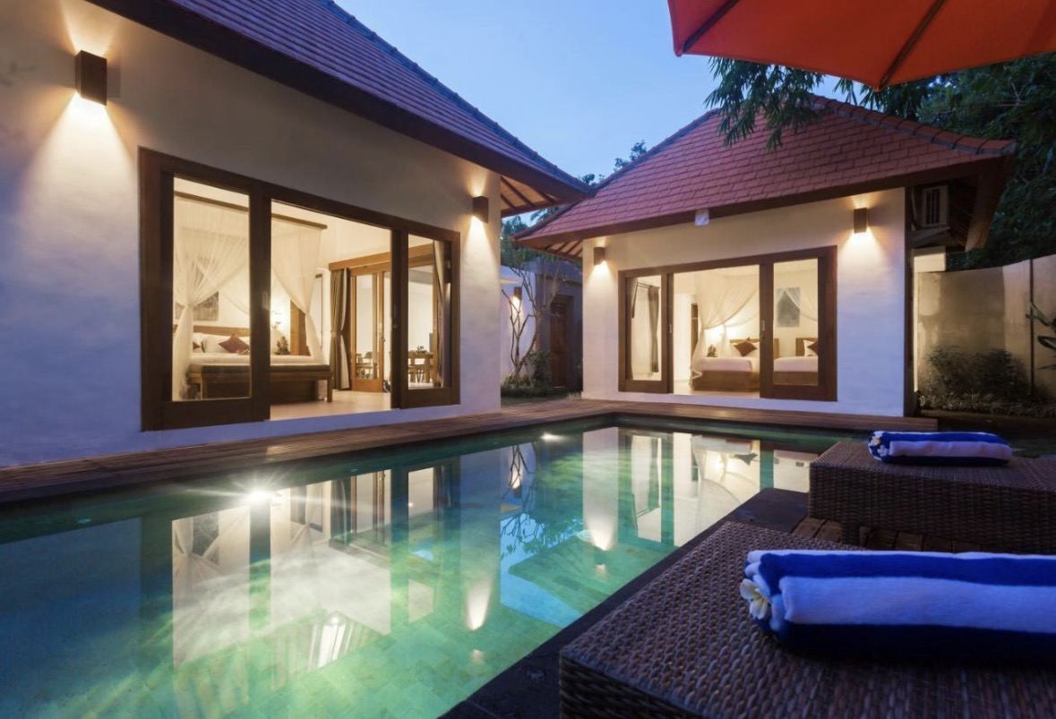 Tropical Private Villa Two-Bedroom in Ubud