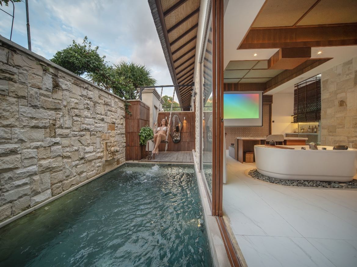 Honeymoon 1BR Villa in Legian