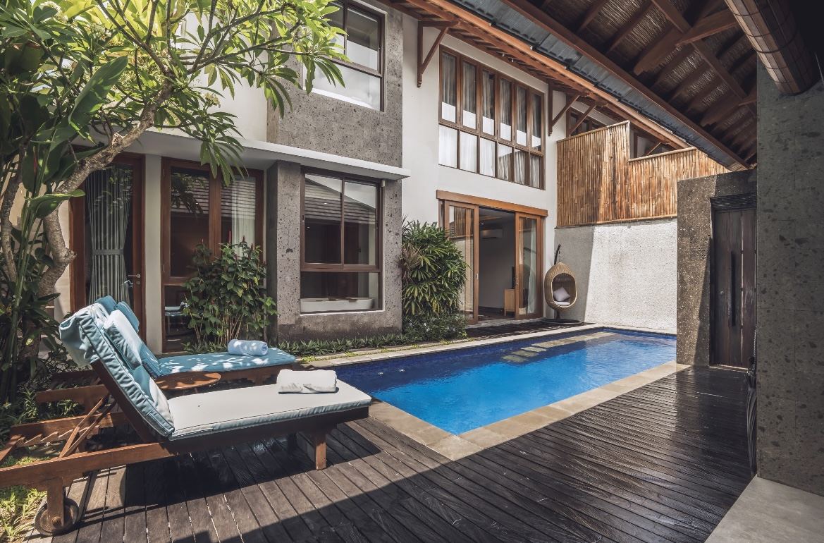 Zen Contemporary  Two-Bedroom Villa